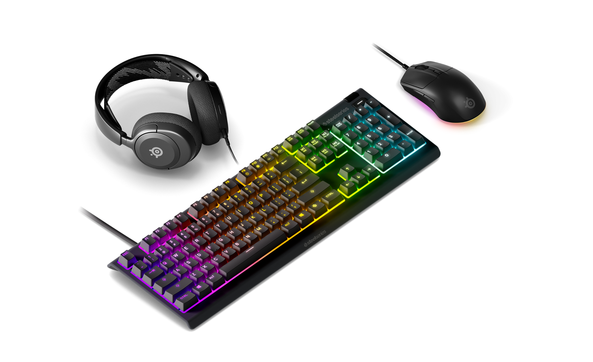 Arctis Nova 1 + Apex 3 US + Rival 3 Gen 2