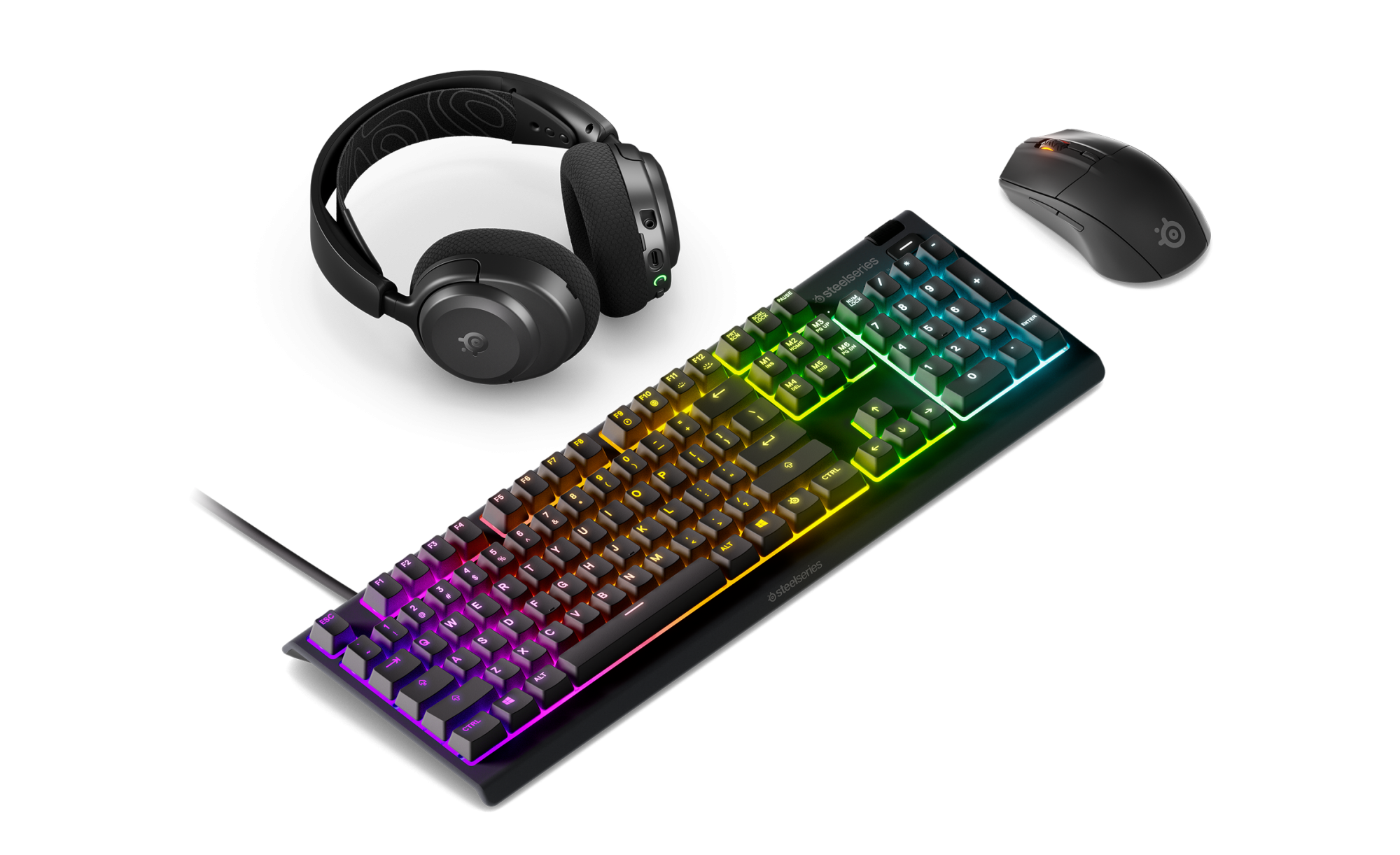 Arctis Nova 3X Wireless + Apex 3 US + Rival 3 Wireless